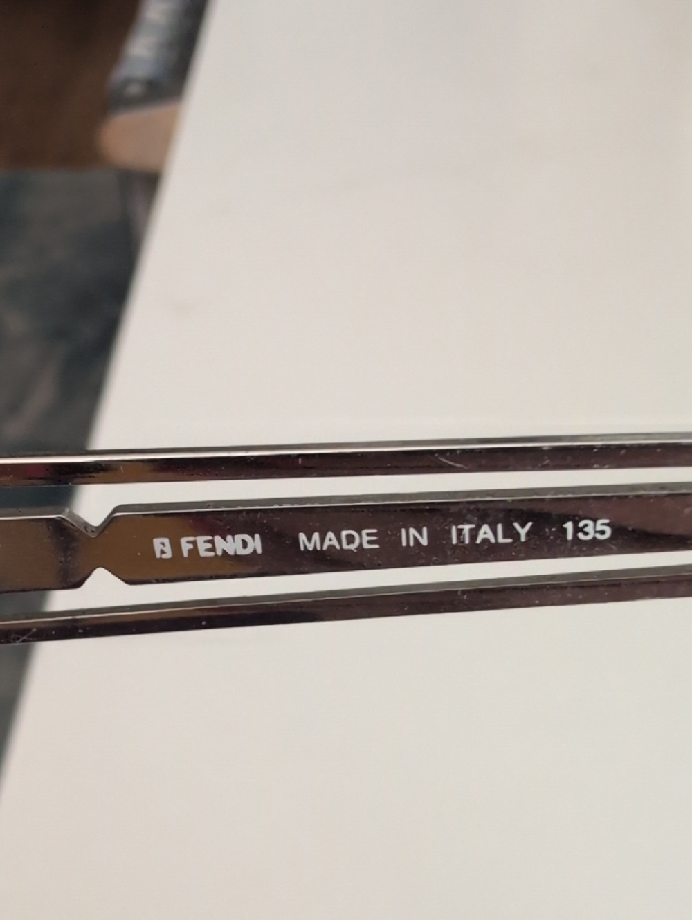 Fendi Vintage FS 148 Palladium Ebony 135 Sunglasses - Picture 6 of 10